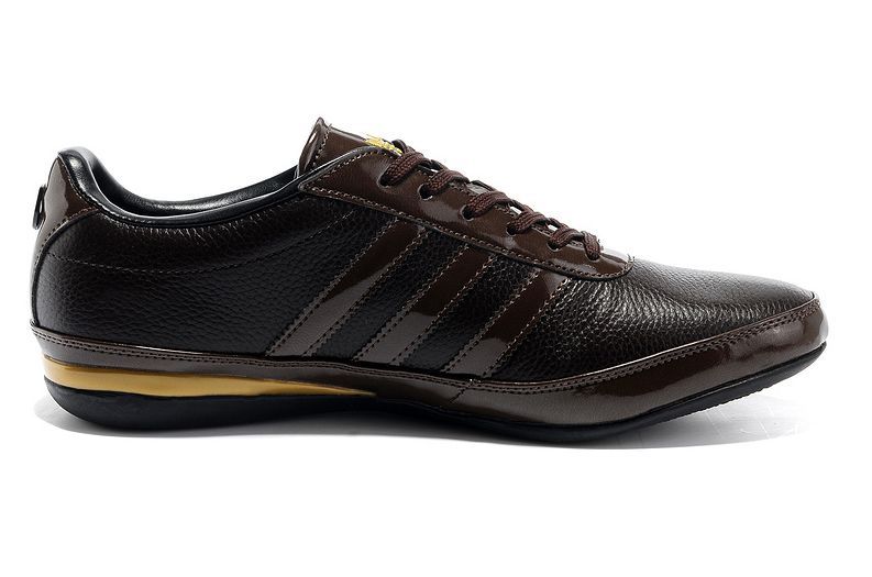 Adidas Porsche Design S3 коричневые с золотым (40-44)