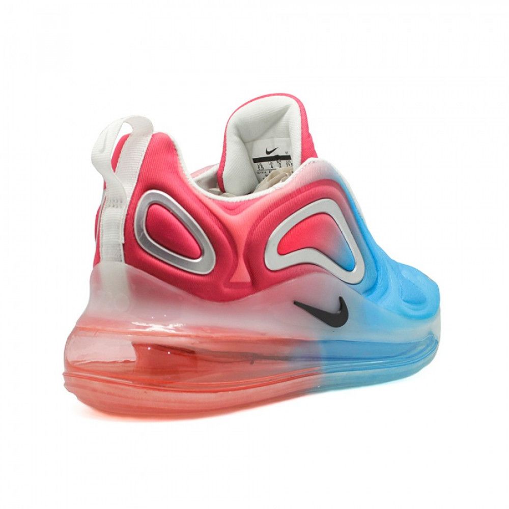 Nike Air Max 720, голубой, красный, нейлон, женские