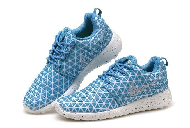 Nike Roshe Run Metric QS синие (35-39)