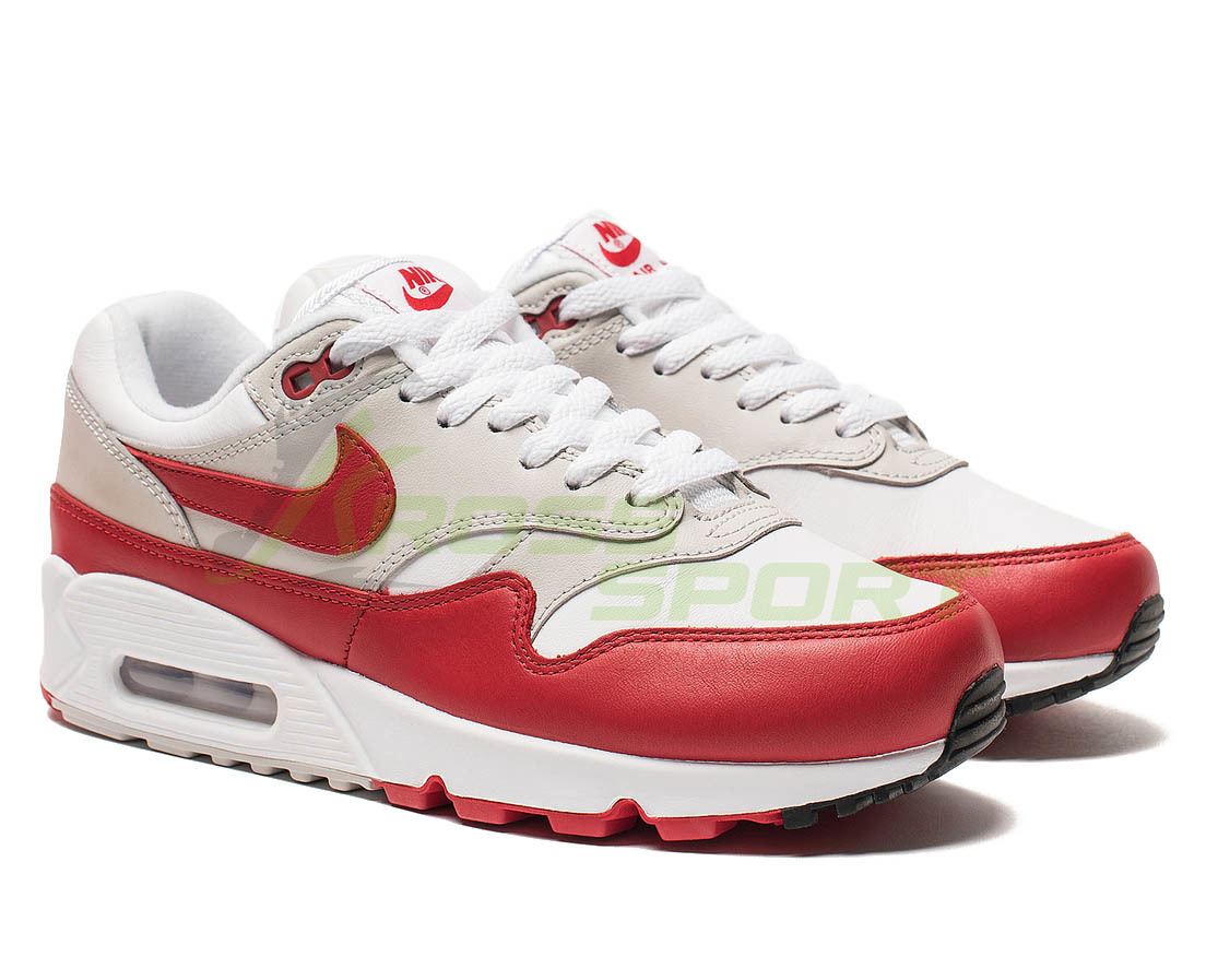  Nike Air Max 1 White\Red