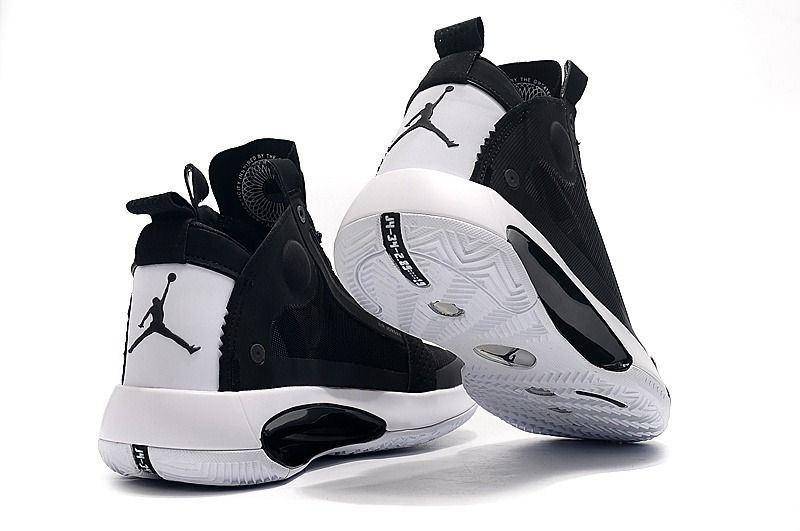 Nike Air Jordan 34, черный, нейлон, мужские