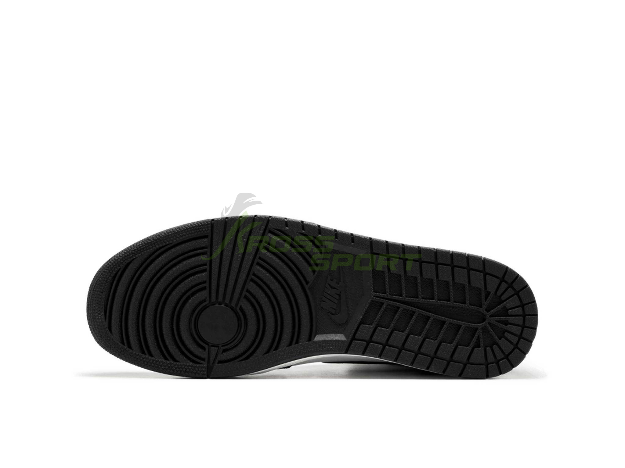  Nike Air Jordan 1 Retro Hi Og Black/White с мехом