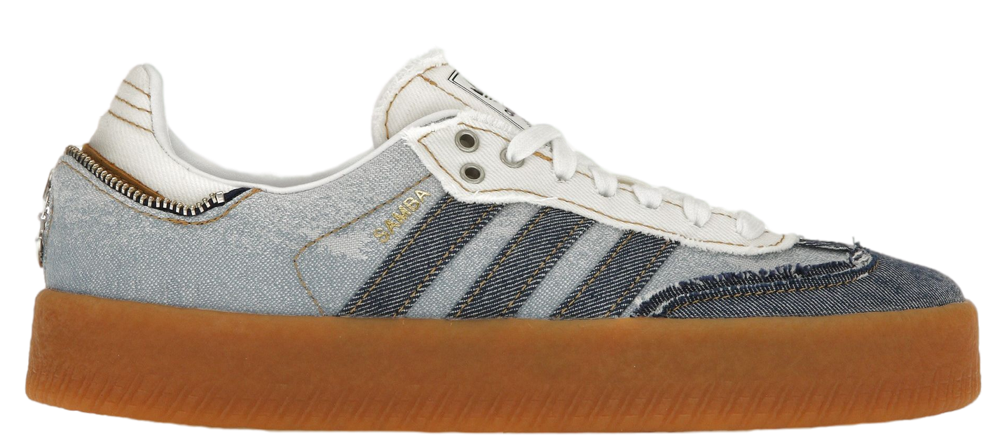 Adidas Samba Blue Cloud-White Mesa