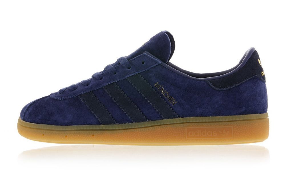 Adidas Munchen Dark Blue синие (40-44)