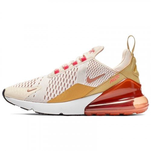 Nike Air Max 270, бронзовый с розовым, нейлон, женские